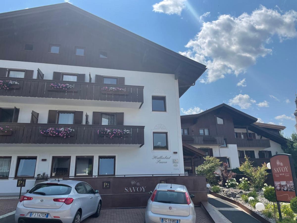 Hotel Garni Savoy Castelrotto Exteriör bild